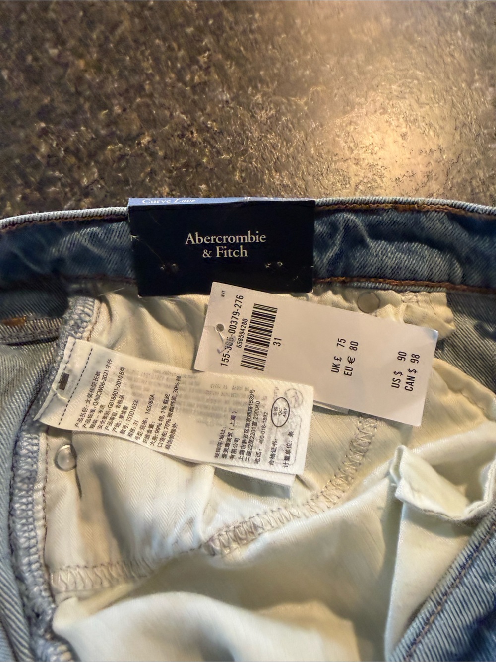 Abercrombie Straight Jenas - Picture 4 of 4
